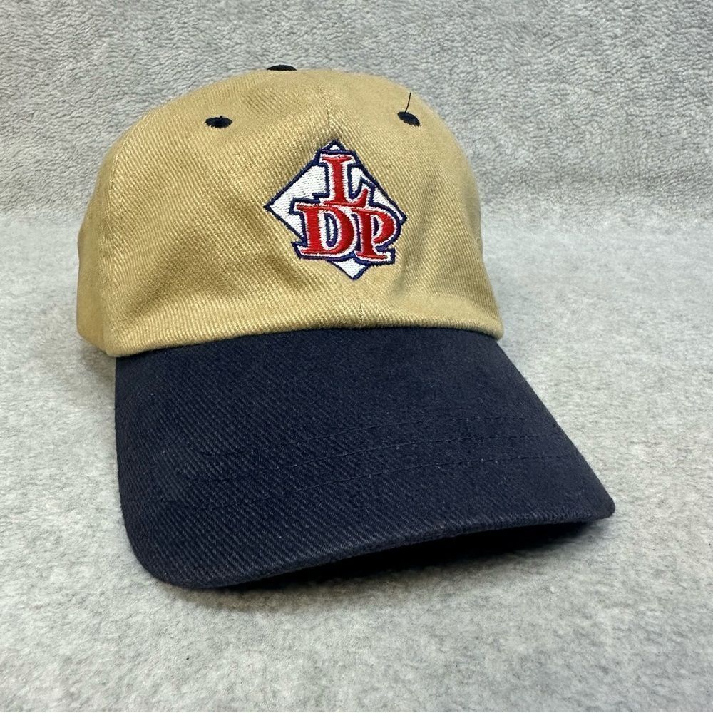 Head Shot By KC Caps Hat‎ OSFA Beige LDP Strapback Ballcap Cotton Casual Work
